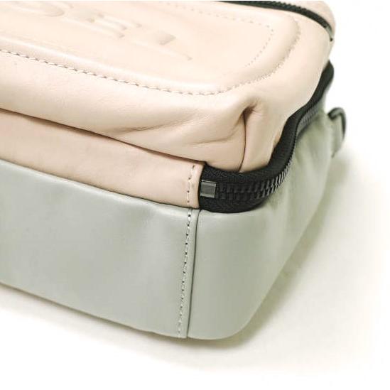 DIESEL ディーゼル エンボスロゴ バイカラー2WAYショルダーバッグ PINK/GRAY ハンドバッグ カバン g22671 |  | 07