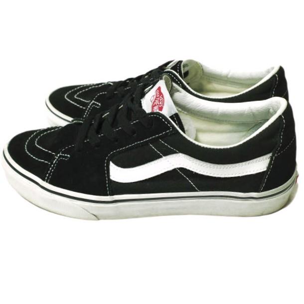 VANS バンズ UA SK8-LOW スケートロー US9(27cm) BLACK/WHITE スニーカー シューズ g22681 |  | 01