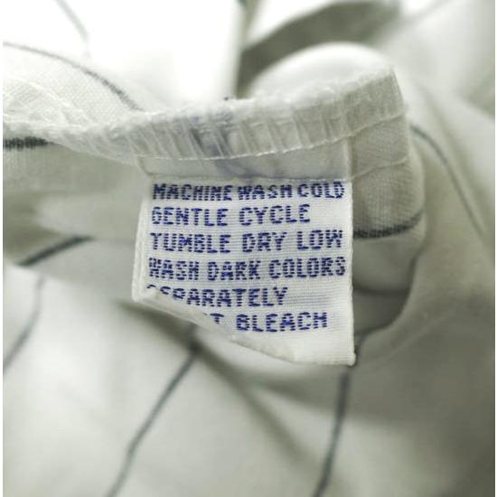 STARTER スターター 90s ニューヨークヤンキース ピンストライプ ベースボールシャツ L程度 WHITE/NAVY 半袖 MLB NY トップス g22690 |  | 06