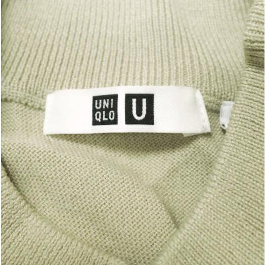 UNIQLO U ユニクロユー メリノブレンドモックネックセーター 351-471838 L BEIGE Christophe Lemaire クリストフルメール ニット g22698 |  | 02