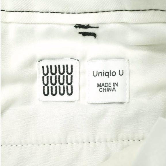 UNIQLO U ユニクロユー ワイドフィットテーパードアンクルチノ 321-412359 82cm BLACK Christophe Lemaire クリストフルメール パンツ |  | 02