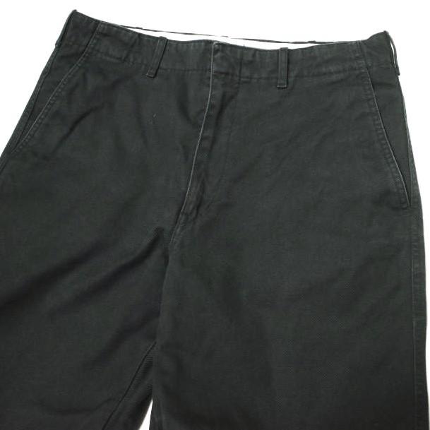 UNIQLO U ユニクロユー ワイドフィットテーパードアンクルチノ 321-412359 82cm BLACK Christophe Lemaire クリストフルメール パンツ |  | 03