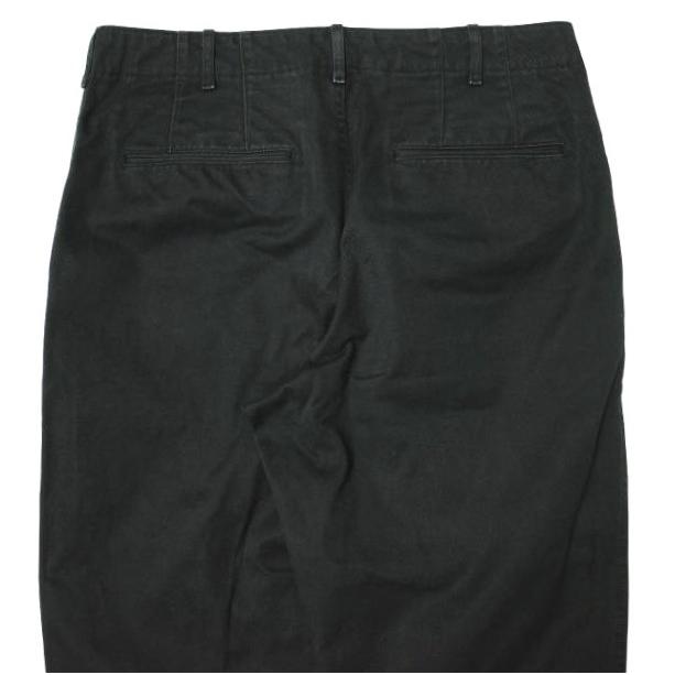 UNIQLO U ユニクロユー ワイドフィットテーパードアンクルチノ 321-412359 82cm BLACK Christophe Lemaire クリストフルメール パンツ |  | 05