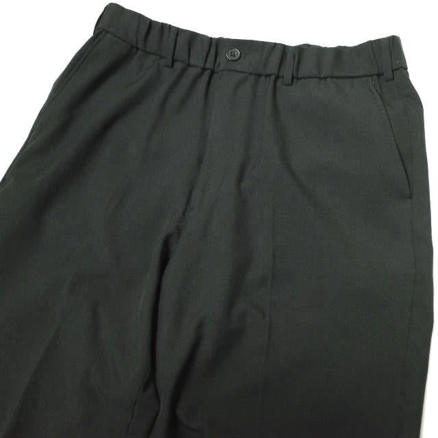 UNIQLO U ユニクロユー ワイドフィットテーパードパンツ 321-425783 L BLACK Christophe Lemaire クリストフルメール イージー g22707 |  | 02