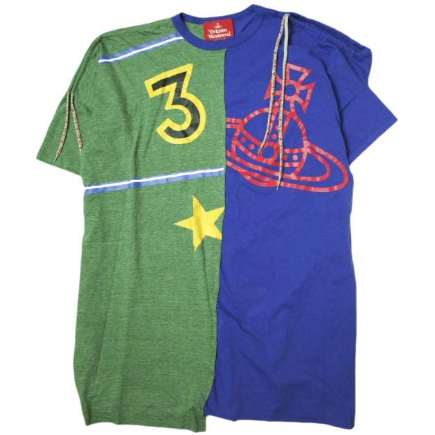 Vivienne Westwood Red Label ヴィヴィアンウエストウッド リメイクオーブドローストリングワンピース 16-12-541027 VWW ORB ドレス | 