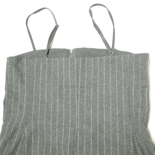 ADAM ET ROPE アダムエロペ 24AW サステナブル ウールmixキャミ GAH24120 Free グレー ストライプ キャミソール トップス g22719 |  | 03