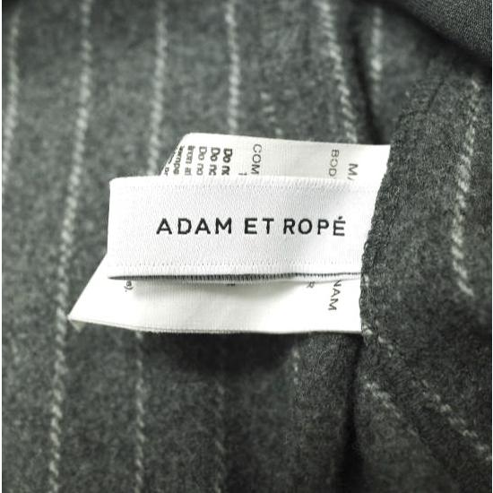 ADAM ET ROPE アダムエロペ 24AW サステナブル ウールmixキャミ GAH24120 Free グレー ストライプ キャミソール トップス g22719 |  | 07