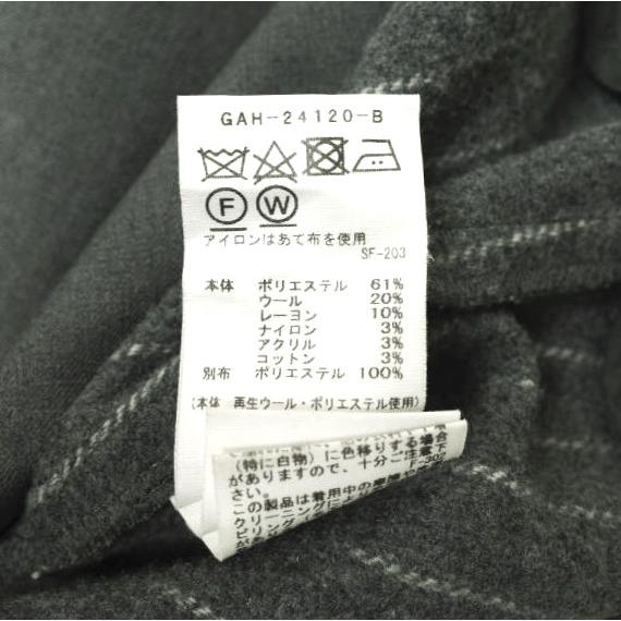 ADAM ET ROPE アダムエロペ 24AW サステナブル ウールmixキャミ GAH24120 Free グレー ストライプ キャミソール トップス g22719 |  | 08