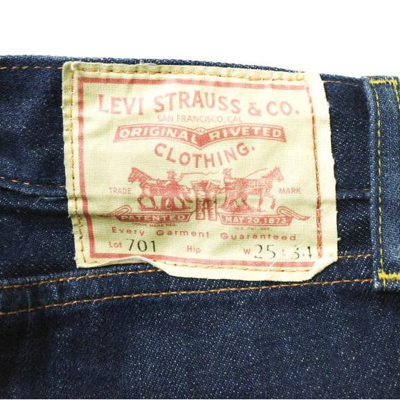 LEVI'S VINTAGE CLOTHING トルコ製 1950's 701 jean モンローデニム ハイウエストストレートセルビッチデニムパンツ 50701-0008 25 g22729 |  | 05