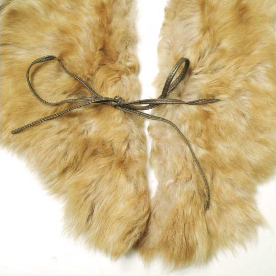 GUSHLOW＆COLE ガシュロウ＆コール イギリス製 ムートンストール ブラウン ティペット ファー ケープ マフラー g22731 |  | 04