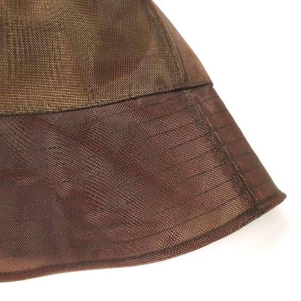 La Maison de Lyllis x ADAM ET ROPE メゾンドリリス アダムエロペ 別注 GRASS POTHAT メッシュナイロンバケットハット 57cm MOCA BROWN |  | 03