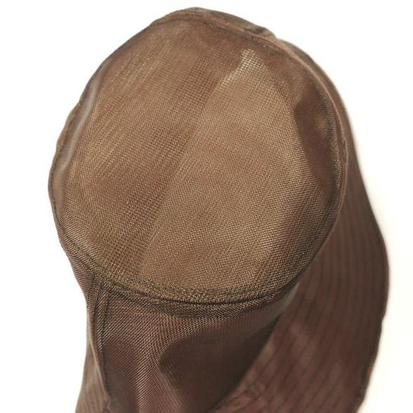 La Maison de Lyllis x ADAM ET ROPE メゾンドリリス アダムエロペ 別注 GRASS POTHAT メッシュナイロンバケットハット 57cm MOCA BROWN |  | 04