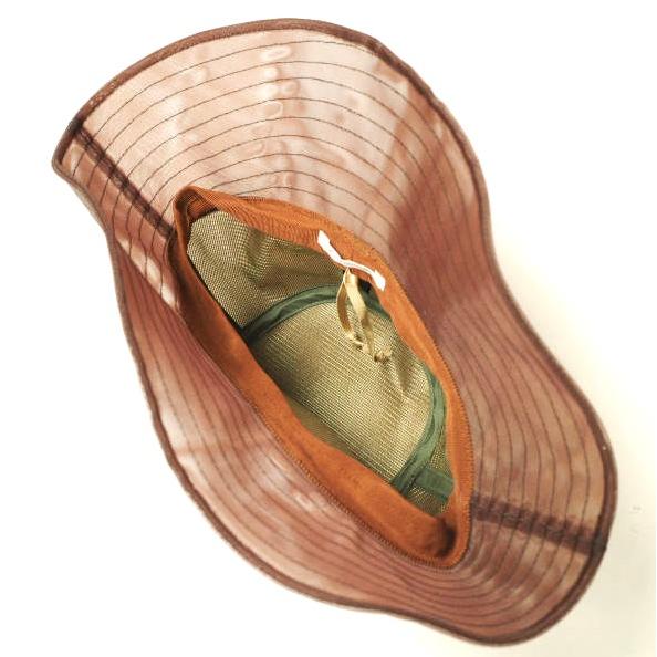 La Maison de Lyllis x ADAM ET ROPE メゾンドリリス アダムエロペ 別注 GRASS POTHAT メッシュナイロンバケットハット 57cm MOCA BROWN |  | 05