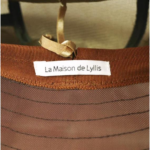 La Maison de Lyllis x ADAM ET ROPE メゾンドリリス アダムエロペ 別注 GRASS POTHAT メッシュナイロンバケットハット 57cm MOCA BROWN |  | 06