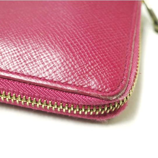 SMYTHSON スマイソン イタリア製 PANAMA LARGE ZIP AROUND PURSE ラウンドジップ ロングウォレット ピンク レザー 長財布 g22735 |  | 04