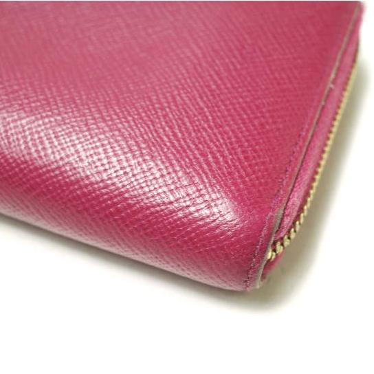 SMYTHSON スマイソン イタリア製 PANAMA LARGE ZIP AROUND PURSE ラウンドジップ ロングウォレット ピンク レザー 長財布 g22735 |  | 05