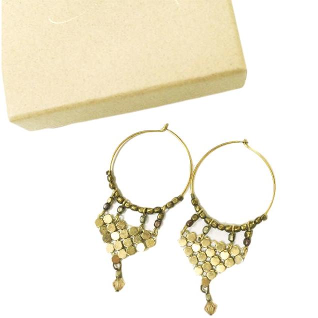 sisi joia シシジョイア シャンデリア ピアス 両耳用 ゴールド アクセサリー g22738 | 