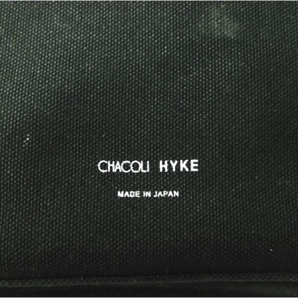 HYKE x CHACOLI x BIOTOP ハイク チャコリ ビオトープ 別注 CANVAS MILITARY BAG M キャンバスミリタリーショルダーバッグ BLACK g22741 |  | 03