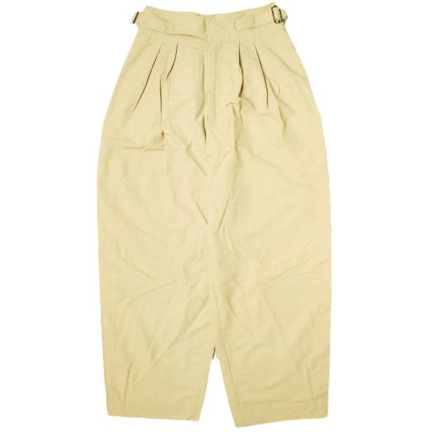 LUISA ET LA LUNA ルイーサ エ ラ ルーナ アメリカ製 ナイロングルカパンツ EUS1616 4 イエロー 2タック ワイド ボトムス g22753 | 