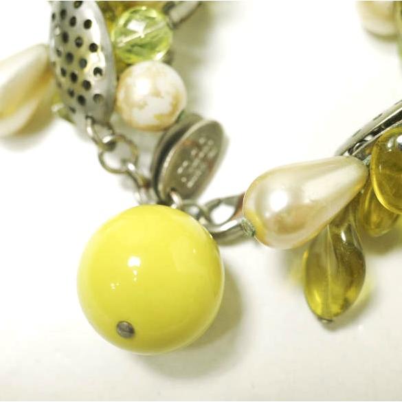 rada ラダ イタリア製 ビジューブレスレット イエロー ストーン ビーズ アクセサリー g22762 |  | 03