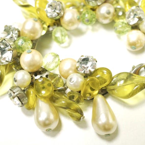 rada ラダ イタリア製 ビジューブレスレット イエロー ストーン ビーズ アクセサリー g22762 |  | 04