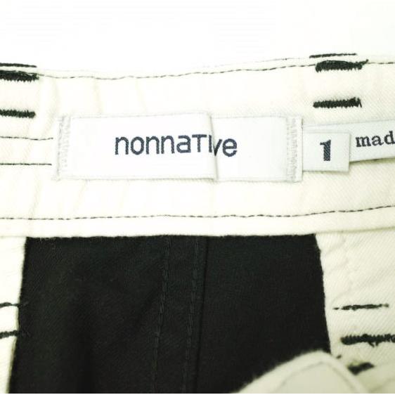 nonnative ノンネイティブ 22SS 日本製 DWELLER CHINO SHORTS 02 HIGH TWIST COTTON TWILL 1タックチノショーツ NN-P4123 1 Black パンツ |  | 03
