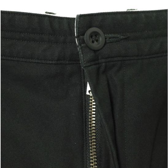 nonnative ノンネイティブ 22SS 日本製 DWELLER CHINO SHORTS 02 HIGH TWIST COTTON TWILL 1タックチノショーツ NN-P4123 1 Black パンツ |  | 04