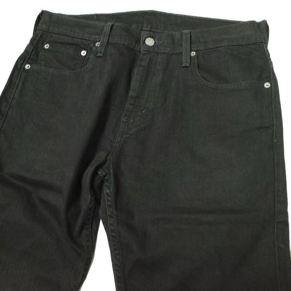 リーバイス569w42l30ルーズストレートブラックデニムジーンズ黒極太古着 Levi's】リーバイス569 先染めブラック ルーズストレートデニム