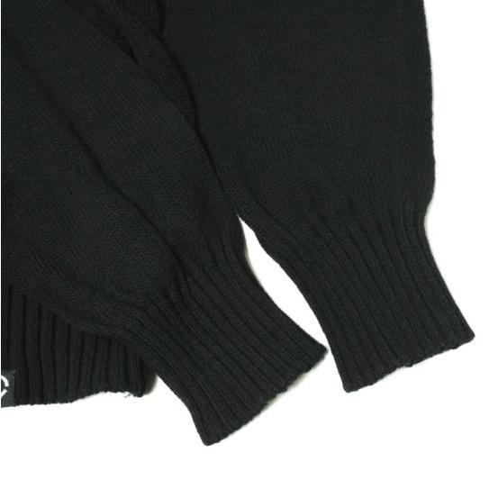 PHINGERIN フィンガリン 24AW 日本製 WINDOW WEB SWEATER ウィンドウウェブセーター PD-242-KN-041 XL BLACK シースルーニット g22785 |  | 05