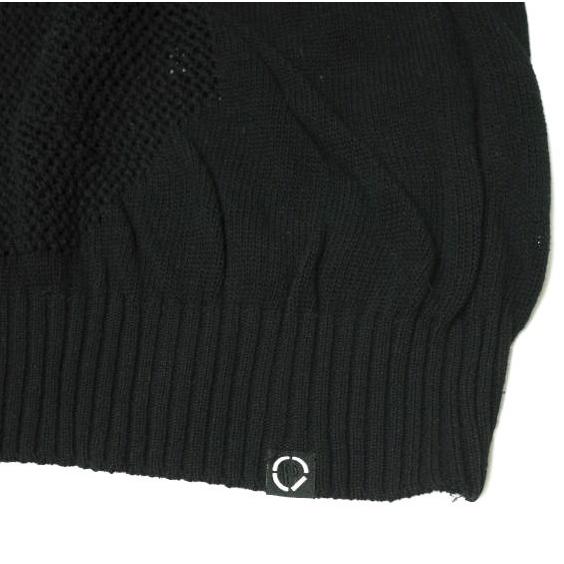 PHINGERIN フィンガリン 24AW 日本製 WINDOW WEB SWEATER ウィンドウウェブセーター PD-242-KN-041 XL BLACK シースルーニット g22785 |  | 06