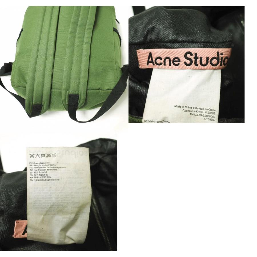 Acne Studios アクネストゥディオズ ナイロンキャンバス バックパック