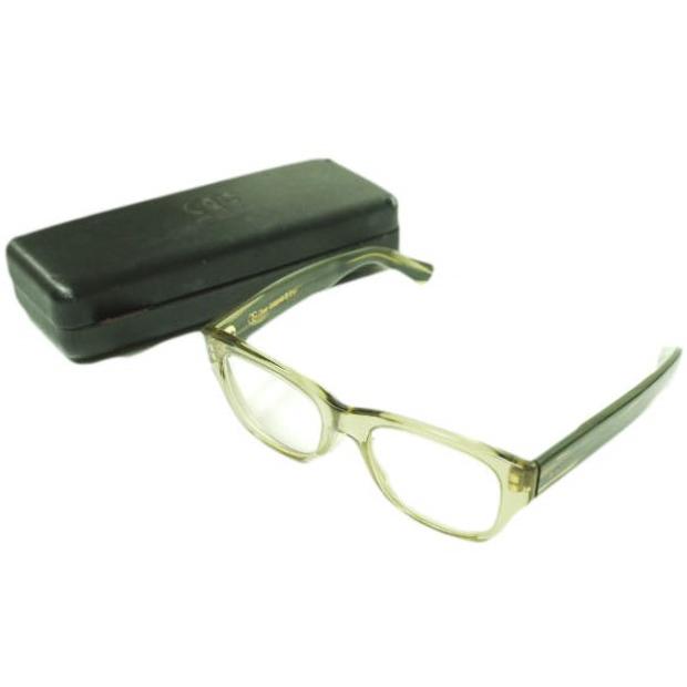 OLIVER GOLDSMITH オリバーゴールドスミス 日本製 CONSUL-SS コンスル Tea Green/Clear(度入り) ウエリントン 眼鏡 メガネ サングラス |  | 02