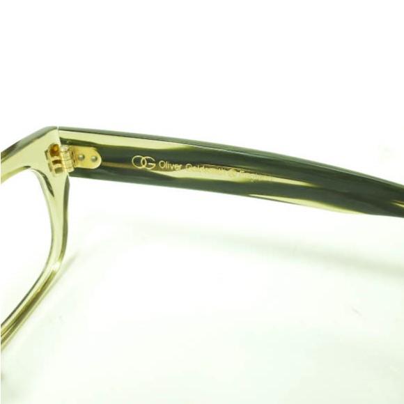 OLIVER GOLDSMITH オリバーゴールドスミス 日本製 CONSUL-SS コンスル Tea Green/Clear(度入り) ウエリントン 眼鏡 メガネ サングラス |  | 06