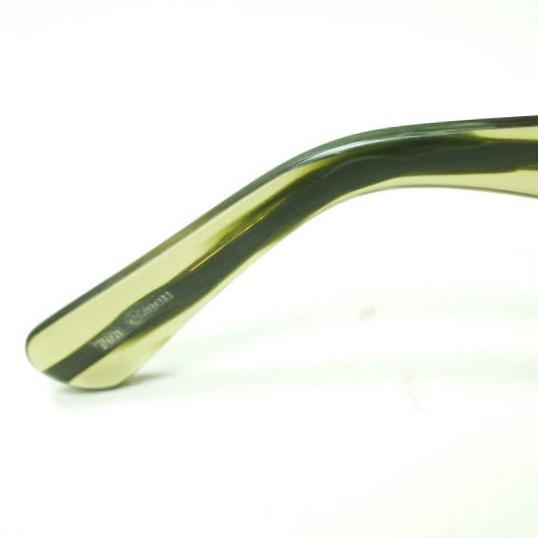 OLIVER GOLDSMITH オリバーゴールドスミス 日本製 CONSUL-SS コンスル Tea Green/Clear(度入り) ウエリントン 眼鏡 メガネ サングラス |  | 08