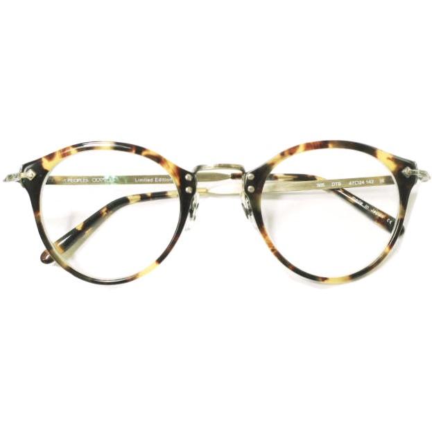 OLIVER PEOPLES オリバーピープルズ 日本製 505 Limited Edition 雅 ボストンメガネ DTB/CLEAR(度入り) 47□24-142 眼鏡 サングラス g22818 | 