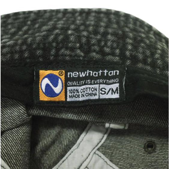 Etavirp エタヴァープ ロゴ刺繍 デニムバケットハット S/M WASHED BLACK newhattan 帽子 g22824 |  | 07