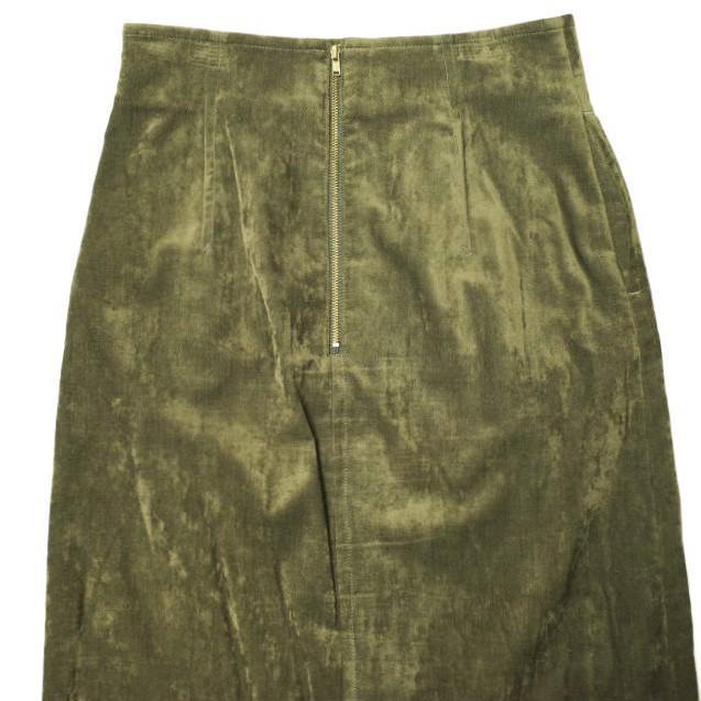 BEAUTY＆YOUTH UNITED ARROWS ビューティーアンドユース 日本製 ベロアタイトロングスカート 1624-207-3557 M OLIVE ベルベット g22829 |  | 05