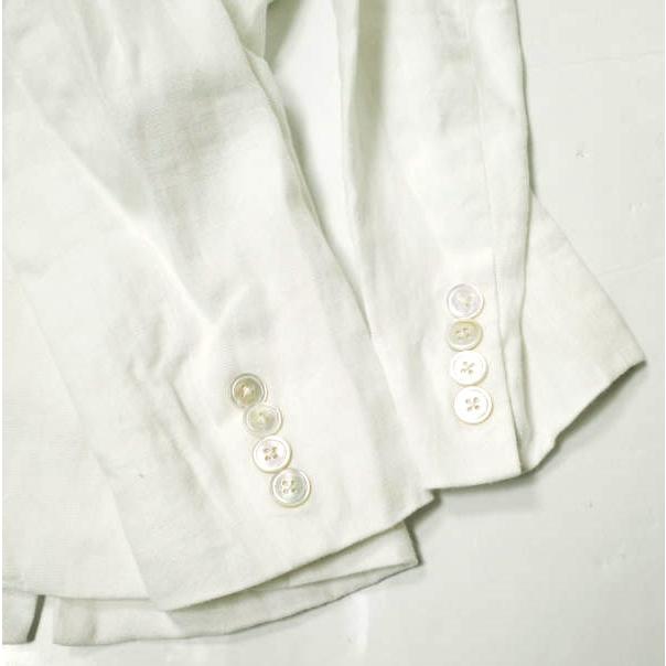 POLO RALPH LAUREN ポロ・ラルフローレン 20SS リネンブレザー 211800721001 0 WHITE 定価81,400円 シングル 3ボタン テーラードジャケット |  | 04