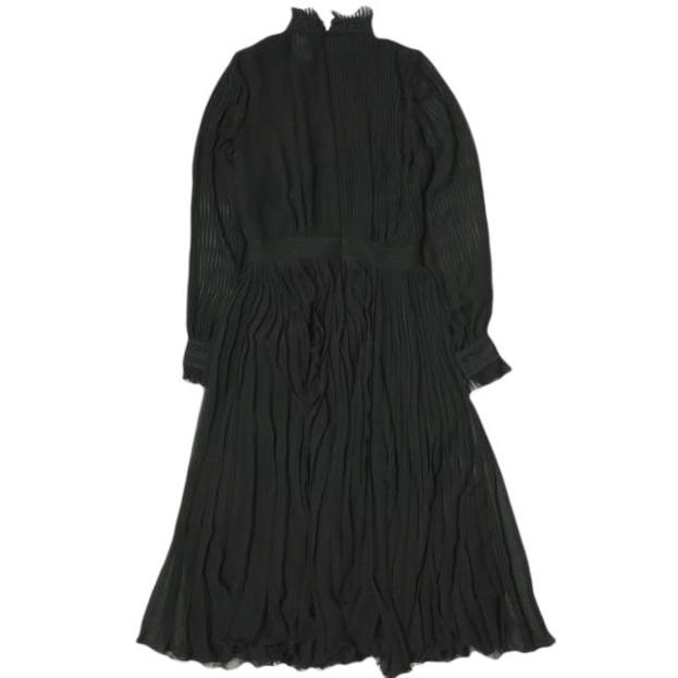 POLO RALPH LAUREN ポロ・ラルフローレン プリーテッドジョーゼットドレス 211718468001 0 BLACK ロング ワンピース 定価74,800円 g22847 |  | 01