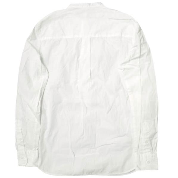 POLO RALPH LAUREN ポロ・ラルフローレン バンドカラープルオーバーシャツ 211561671001 XS ホワイト 長袖 比翼 トップス g22849 |  | 01