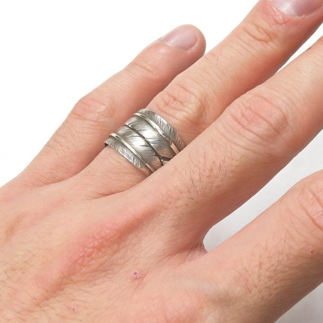 ファンタスティックマン FANTASTIC MAN RING #147 フェザー ファンタスティックマン FANTASTIC MAN RING #147 フェザー