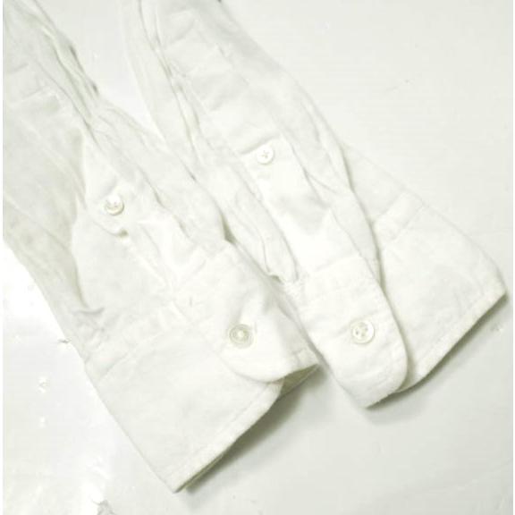 POLO RALPH LAUREN ポロ・ラルフローレン プルオーバーリネンシャツワンピース 211807062001 XS WHITE 長袖 ドレス 定価35,200円 g22851 |  | 05