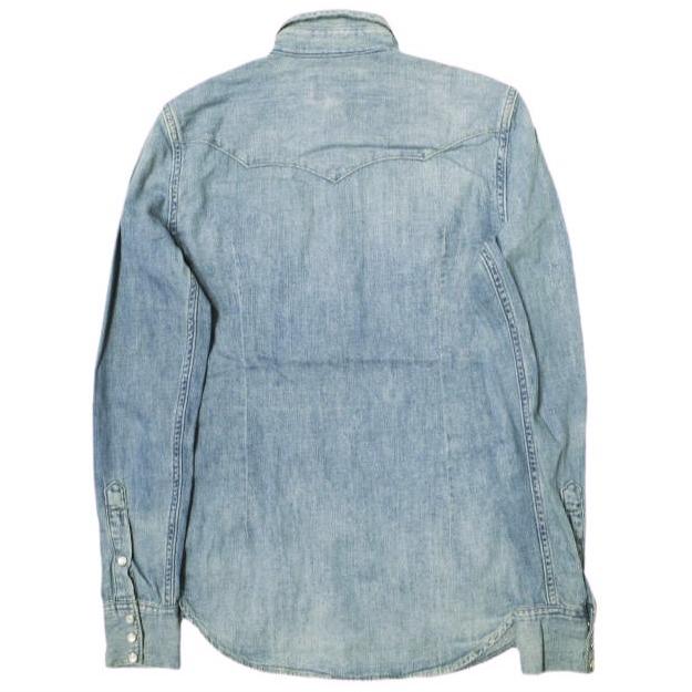 DENIM＆SUPPLY デニムアンドサプライ デニムウエスタンシャツ XS Indigo Ralph Lauren ラルフローレン 長袖 トップス g22852 |  | 01