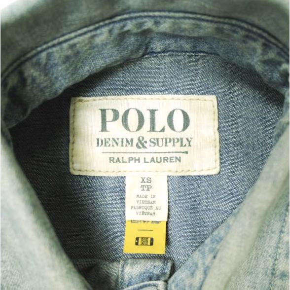 DENIM＆SUPPLY デニムアンドサプライ デニムウエスタンシャツ XS Indigo Ralph Lauren ラルフローレン 長袖 トップス g22852 |  | 02