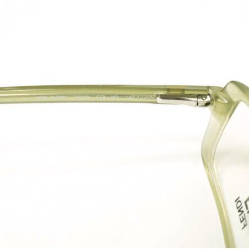 FENDI フェンディ イタリア製 スクエアサングラス VL7661 カーキ(COL J43)/クリア(度無し) 53-15-140 眼鏡 メガネ g22856 |  | 06