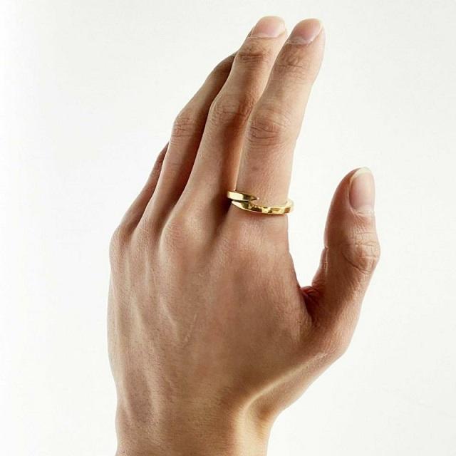 BRU NA BOINNE ブルーナボイン 3フラットブラスリング 19号 指輪 アクセサリー g22857 |  | 02