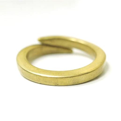 BRU NA BOINNE ブルーナボイン 3フラットブラスリング 19号 指輪 アクセサリー g22857 |  | 05