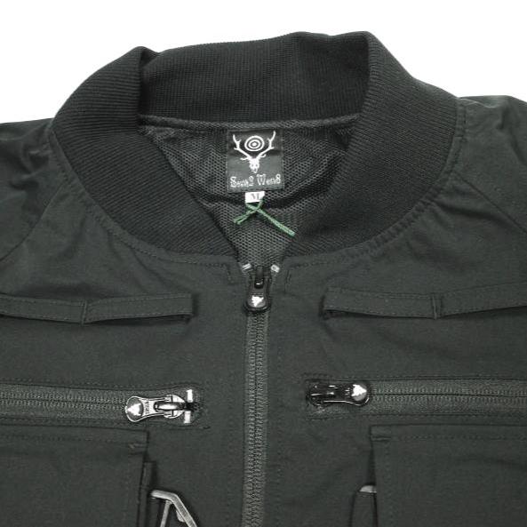 新品 South2 West8 サウスツーウェストエイト S2W8 MULTI-POCKET ZIPPED 2WAY JACKET マルチポケットジップ2WAYジャケット MR710 M BLACK |  | 05