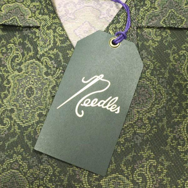 新品 Needles ニードルス 23SS 日本製 Cabana Shirt - C/PE Arabesque