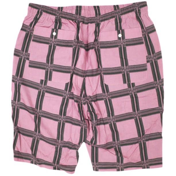 Needles ニードルス String Cowboy Short - R/C Lawn Cloth パピヨンチェック ストリングカウボーイショーツ MR181 M Pink ショートパンツ |  | 01